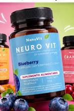 Cargar imagen en el visor de la galería, Pack Dos Blueberry Neuro Vit - cápsulas vegetales (Copia)