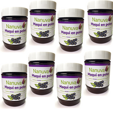 Cargar imagen en el visor de la galería, Pack 8 Maqui en Polvo Nanuva