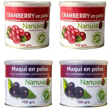 Cargar imagen en el visor de la galería, Pack doble Cranberry y Maqui Nanuva