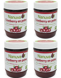 Pack 4 Cranberry en Polvo Nanuva