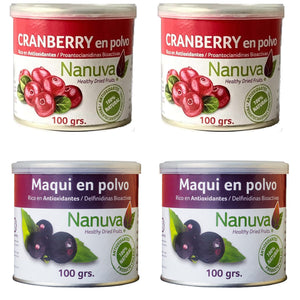 Pack doble Cranberry y Maqui Nanuva